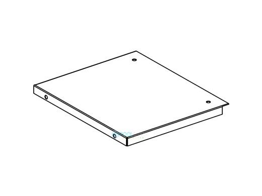 Raypak Control Box Sheet Metal | 012315F