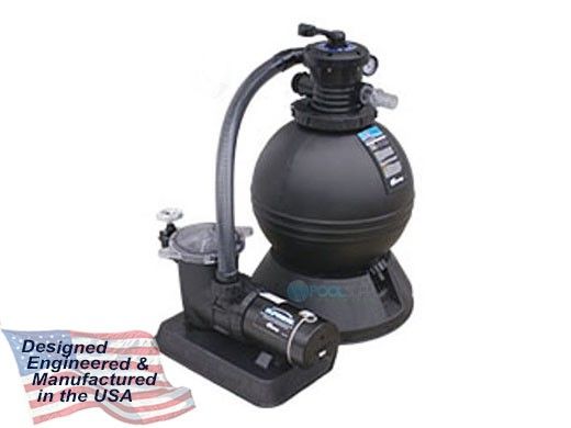 Waterway ClearWater Above Ground Pool 26" Sand Deluxe Filter System | 1.5HP Pump 3.5 Sq. Ft. Filter | 3' NEMA Cord | FSS02615-6S