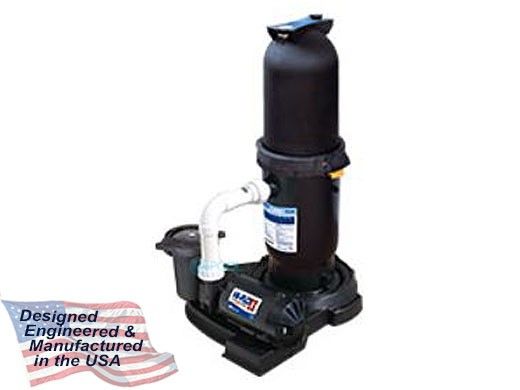 Waterway CSA ProClean Plus Inground Pool Single Cartridge Filter System | 1HP Hi-Flo II Pump 100 Sq. Ft. Filter | 520-6100-C25S