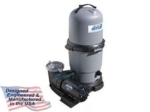 Waterway CSA ClearWater II Above Ground Pool Deluxe D.E. Filter System | 1HP Pump 18 Sq. Ft. Filter | FDSC06710-25S