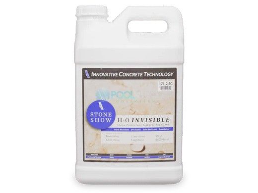 Innovative Concrete Stone Show H2O Invisible | Water-Based Natural Stone Sealer | 1 Gallon | 171-1G