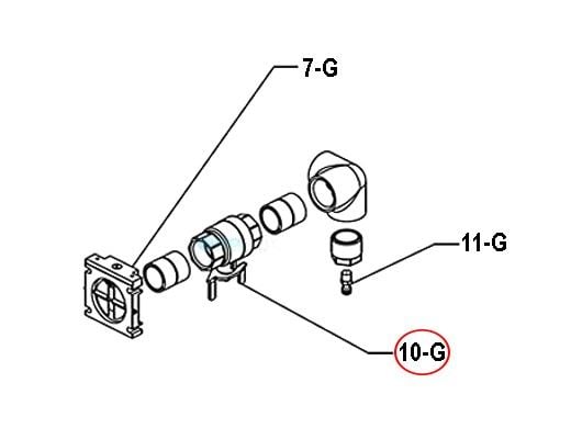 Raypak Valve Gas Ball | 011769F