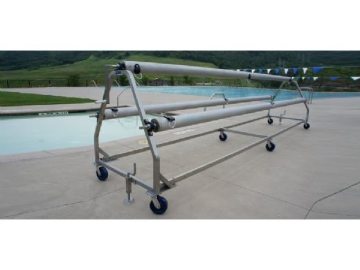 SR Smith T30 Series Large Capacity Manual Storage Reel | Triple 18' Long Tube | 3 Tubes to Hold 3 Large Covers | T33-18