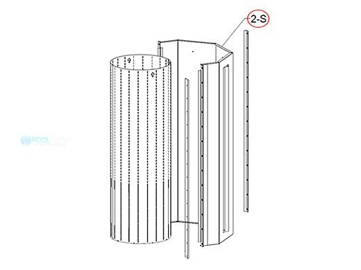 Raypak Flue Collector Front Panel | 012267F