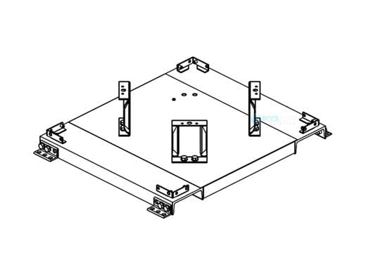 Raypak Base Assembly | 009129F