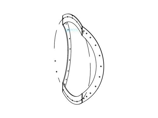 Raypak Flue Exhaust Tee Seal Gasket | 012265F