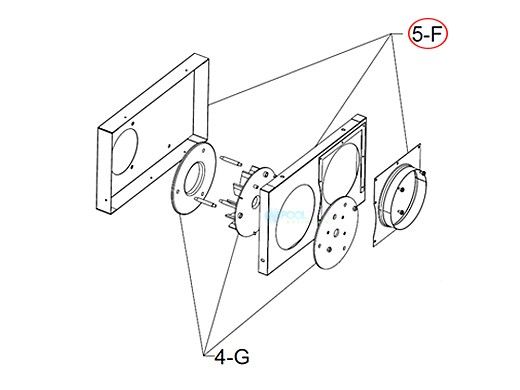 Raypak Plenum Assembly | 011864F