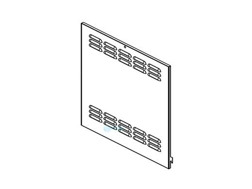 Raypak Jacket Upper Side Panel | 014608F