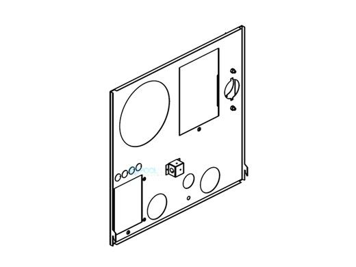 Raypak Jacket Upper Rear Panel | 014612F