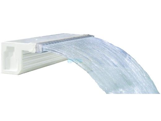 Natural Wonders 12" Rainfall with 6" Lip Back Port | White | 25587-130-000