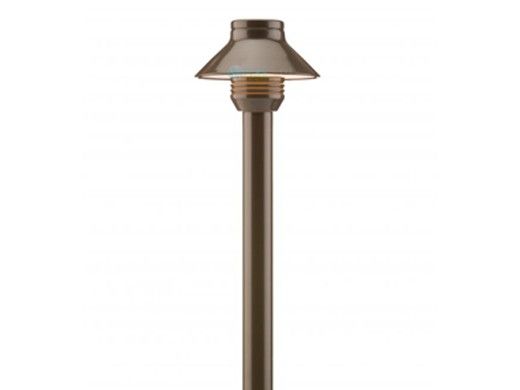 FX Luminaire SP-A 20W Path Light | Bronze Metallic | 8" Riser | SPALED20W8RBZ