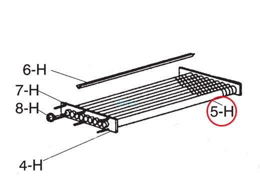 Raypak Heat Exchange Tube Only | 002208F
