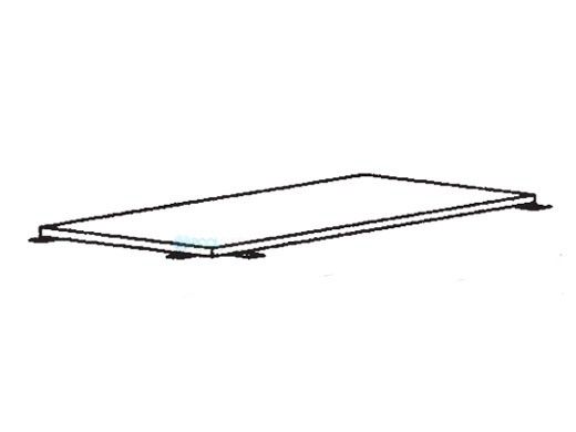 Raypak Flat Top Assembly | 002312F