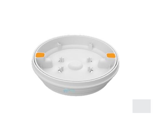 AquaStar Fillable Standard 10" Skimmer Lid and Frame | Clear | FL10100
