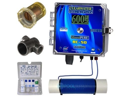 Clearwater Enviro Tech Mineral Pure Ionizer with Scaleblaster | RC-50