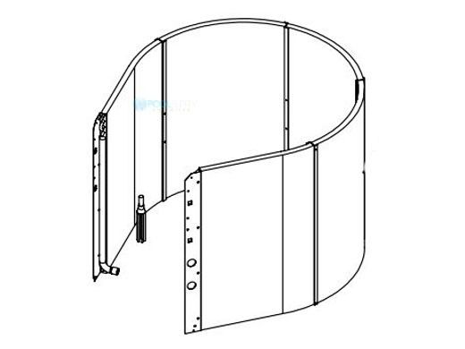 Jandy JE Series Evaporator Coil/Guard | 2000/2500 | R0572600