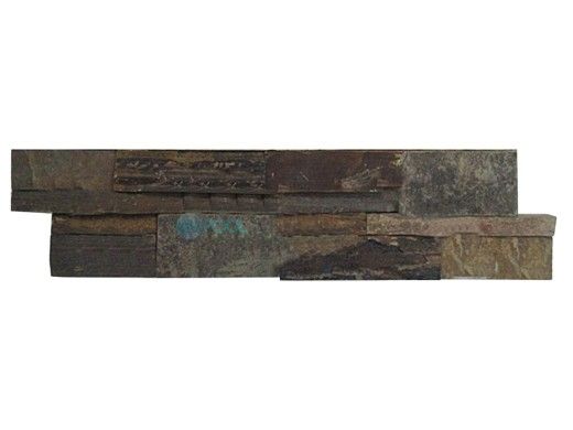 National Pool Tile Bark Ledger Panel 6x24 | 130111
