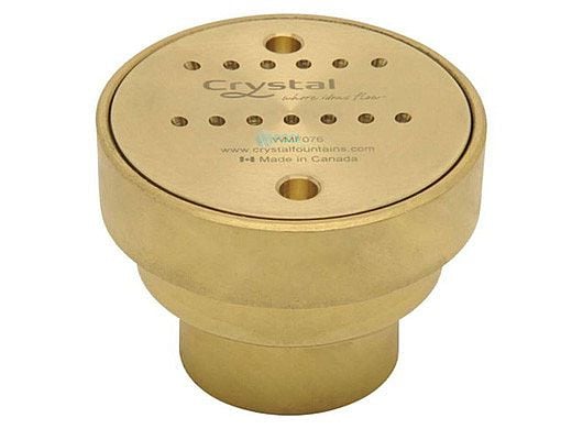 Crystal Fountains WMF Series Crown Jet | 1" Female 30^ Spray | WMF-076