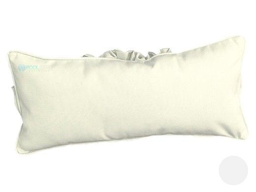 Ledge Lounger Signature Collection Chaise Headrest Pillow | Stock Color White | LL-SG-C-P-STD-4634