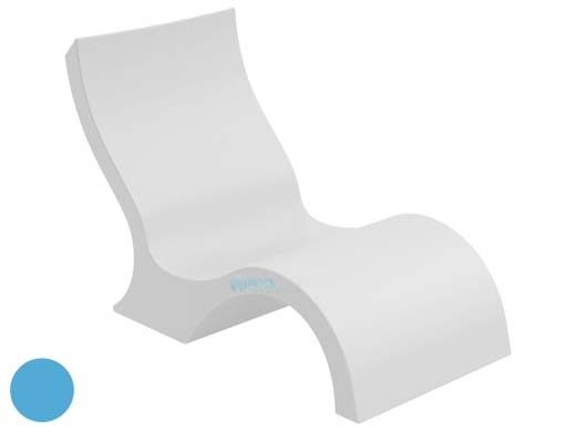 Ledge Lounger Signature Collection Lowback Chair | Light Blue | LL-SG-LBCR-LB