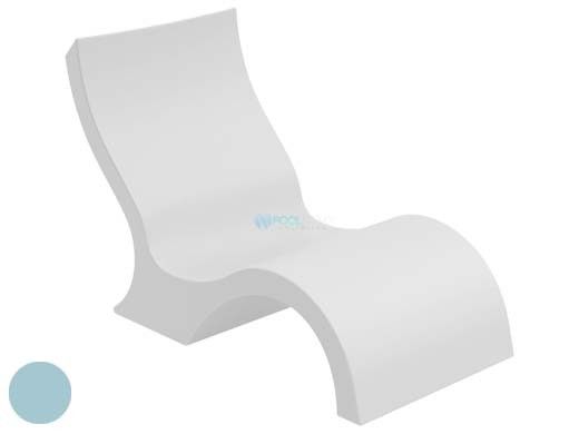 Ledge Lounger Signature Collection Lowback Chair | Frost | LL-SG-LBCR-FR