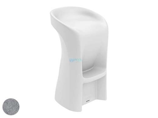 Ledge Lounger Signature Collection Barstool | Bar Height - Seat Height 29.5" | Granite Grey | LL-SG-BS42-GG