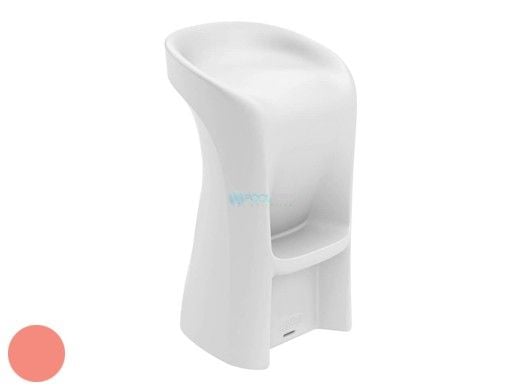 Ledge Lounger Signature Collection Barstool | Bar Height - Seat Height 29.5" | Coral | LL-SG-BS42-CO