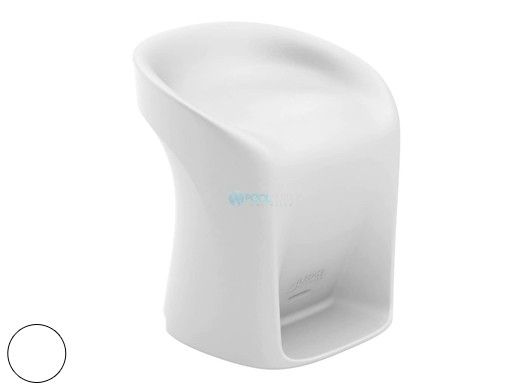 Ledge Lounger Signature Collection Barstool | Counter Height - Seat Height 17.5" | White | LL-SG-BS30-W