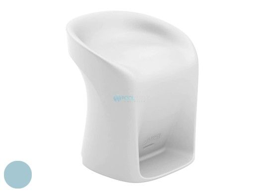Ledge Lounger Signature Collection Barstool | Counter Height - Seat Height 17.5" | Frost | LL-SG-BS30-FS