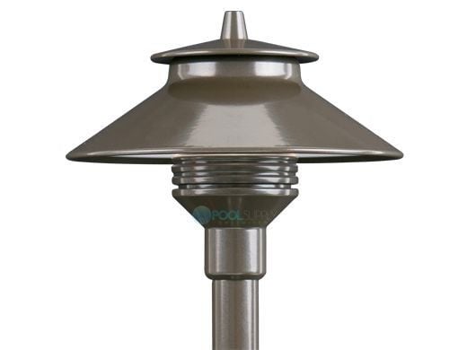 FX Luminaire PL LED Path Light | Zone Dimming + Color | Sedona Brown | 18" Riser | PLZDC18RSB KIT
