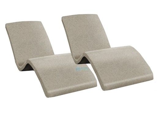 SR Smith Destination Series In-Pool Lounger | Set of 2 | Fashion Gray | DS-1-56-2PK