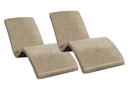 SR Smith Destination Series In-Pool Lounger | Set of 2 | Cappuccino | DS-1-57-2PK