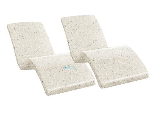 SR Smith Destination Series In-Pool Lounger | Set of 2 | Seashell | DS-1-61-2PK