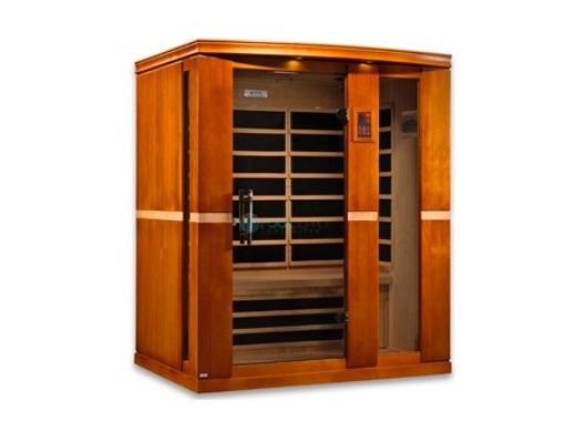 Golden Designs Dynamic Palermo 3-Person Low EMF FAR Infrared Sauna | DYN-6330-01