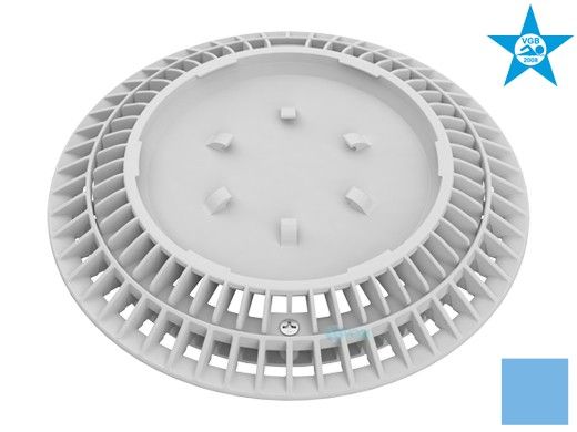 AquaStar 8" Round Color Choice Suction Outlet Cover with Screw Kit | Blue | CC8104