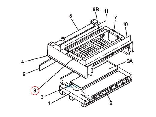 Pentair End Tile Channel | 20002600