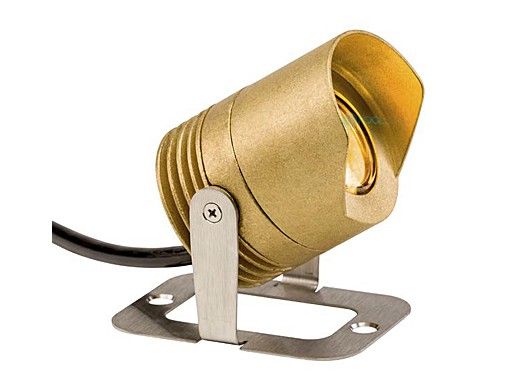 FX Luminaire LL Under Water Light | Brass | Zone Dimming with Color | LLZDCBS100
