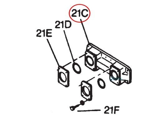 Pentair Double Pass Inlet-Outlet Header | 10416200