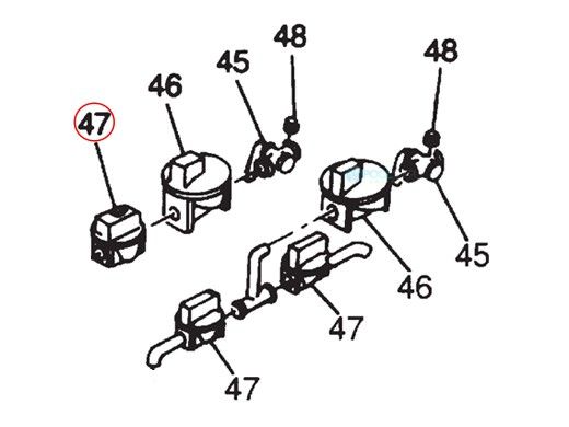 Pentair On-Off Combination-Operating Gas Valve | V0047800