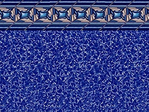 18' Round Pacific Diamond Pattern Above Ground Pool Liner | Uni-Bead | Heavy Gauge | 54" Wall | LI1854PDU25