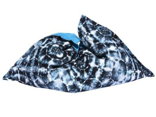 Ledge Lounger Laze Pillow Floating Lounger | Shibori Blue | LL-LZ-P-SHB