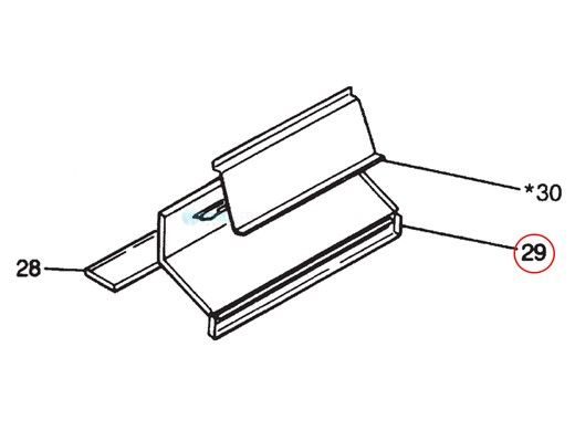 Pentair Front - Rear Flue Panel Assembly | 20011505