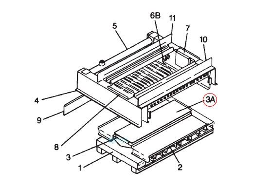 Pentair Center Heat Shield Panel | 20005606