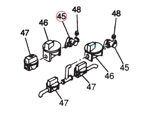 Pentair Manual Gas Valve | V2013900