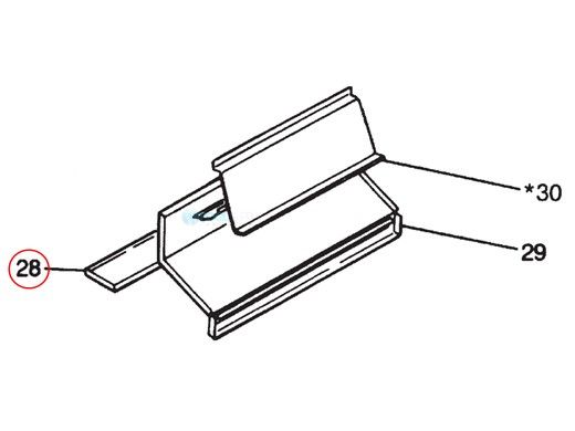 Pentair Inside Baffle Assembly | 20012514
