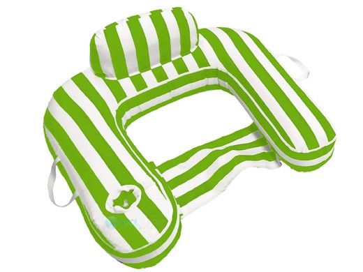Blue Wave Drifter U-Seat Pool Float | Lime Green | NT6011-LM