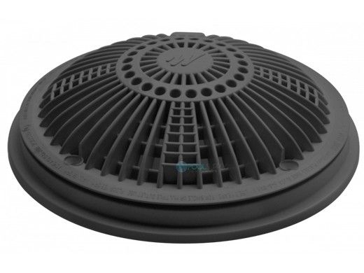 Waterway Tru Flo 8" Cover & Frame | Dark Gray | 640-1809-DKG V