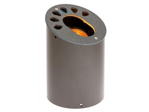 FX Luminaire KG Well Light | Color Zone Dimming | Weathered Iron | KG-ZDC-WI