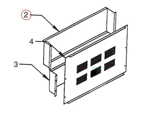 Pentair Rear Windshield | 10658104