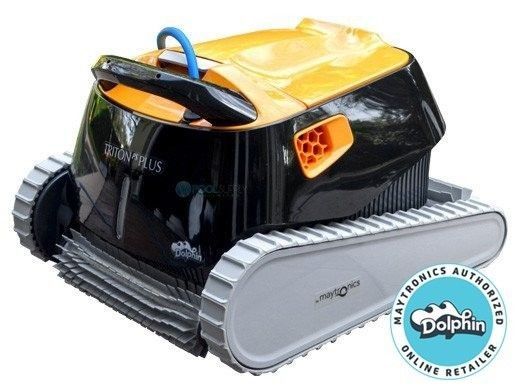Maytronics Dolphin Triton PS Plus Bluetooth Connected Robotic Pool Cleaner with PowerStream | 99996212-USW